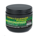 4 oz. Gray Coverage Pomade (Black) | Gray Coverage Pomade | Best Gray Coverage Pomade